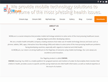 Tablet Screenshot of mobicure.biz